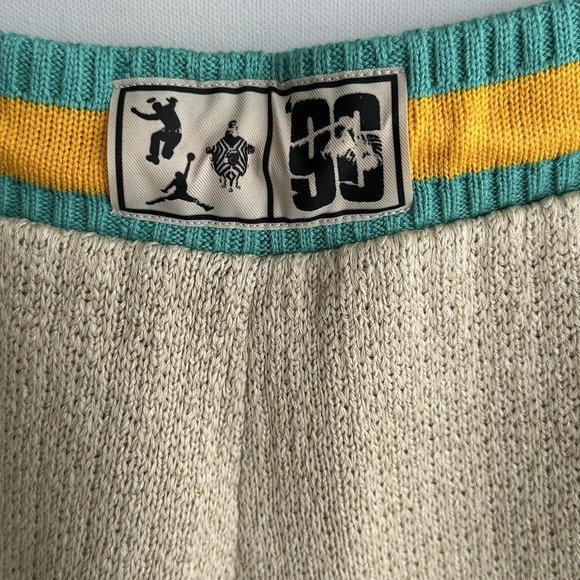 Air Jordan x UNION x Bephies Beauty Supply Diamond Shorts Men's Large Heavy Knit - Picture 7 of 11